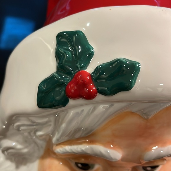 Santa Claus Cookie Jar - Department 56 - Picture 3 of 11